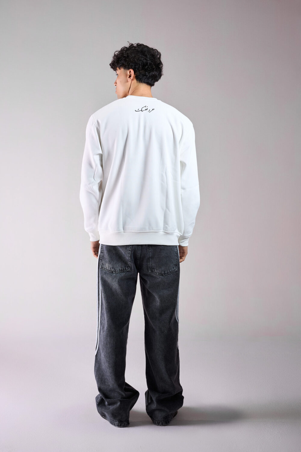 SKITZO WHITE SWEATER - Image 2