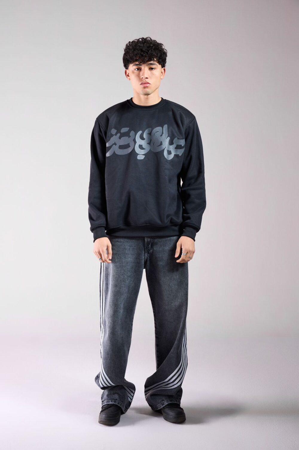 SKITZO BLACK SWEATER - Image 3